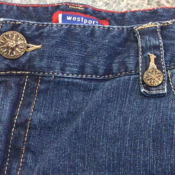 Westport denim capris plus size 16W - Picture 1 of 13
